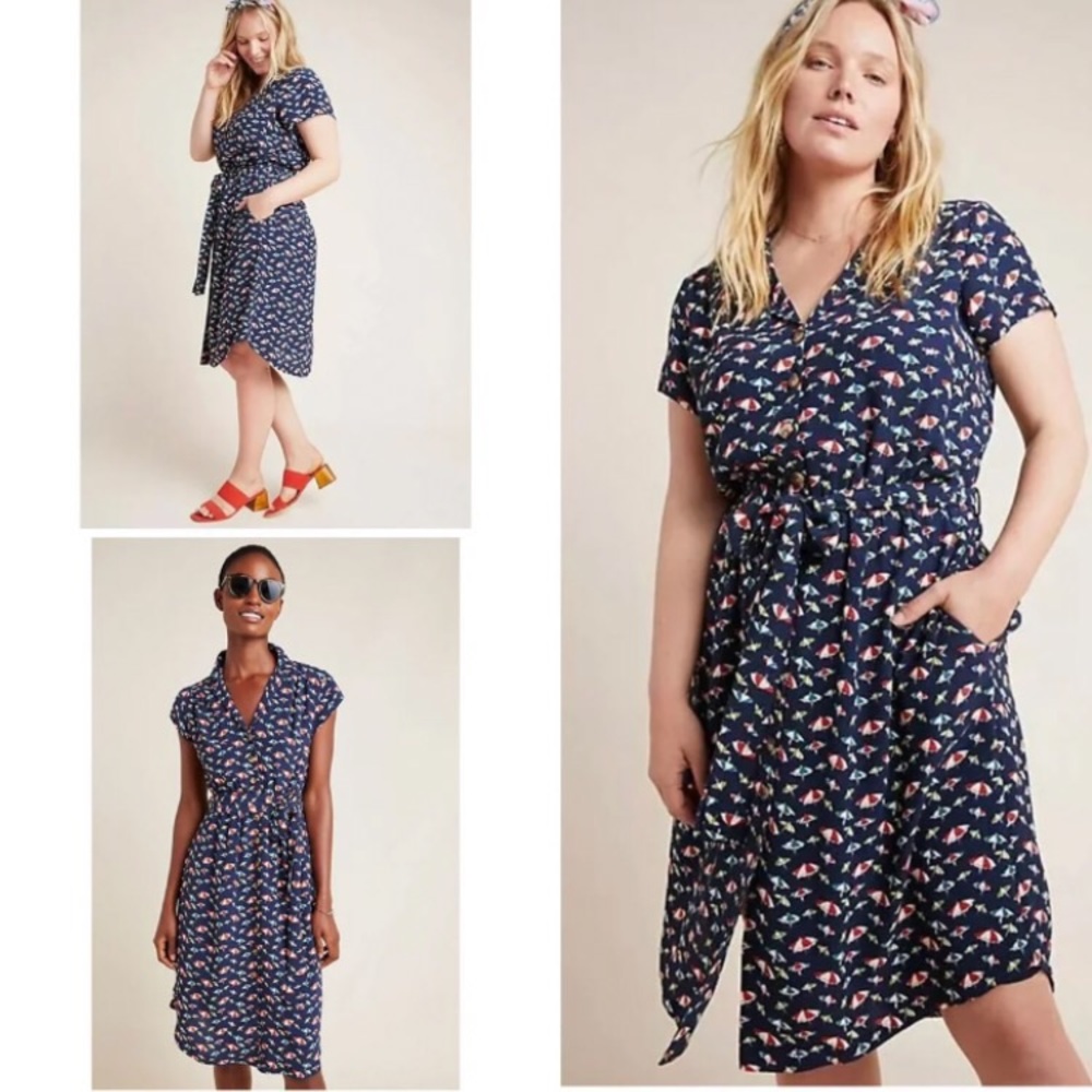 Maeve Anthropologie umbrella dress